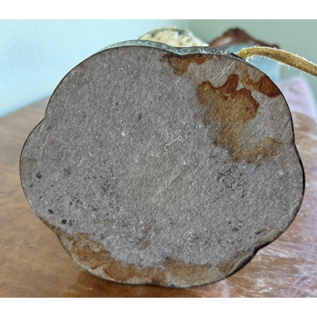 Early 20th Century Large Capodimonte Style Cherub Porcelain Table Lamp For Sale - Image 11 of 13