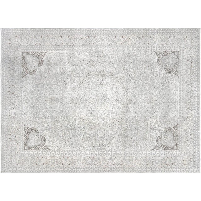 Textile 1960s Turkish Oushak Rug For Sale - Image 7 of 7