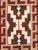 A rare and striking Navajo Rug early 20th-century Navajo weaving, Crystal-style For Sale - Image 16 of 16