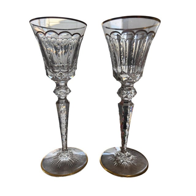 Excellence Model Glasses from Saint Louis, Set of 2 For Sale - Image 8 of 8