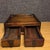 This elegant vintage wooden desk organizer combines functionality with beautiful craftsmanship. Made from a richly grained...