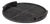Forte Leather Tray Round, Black For Sale