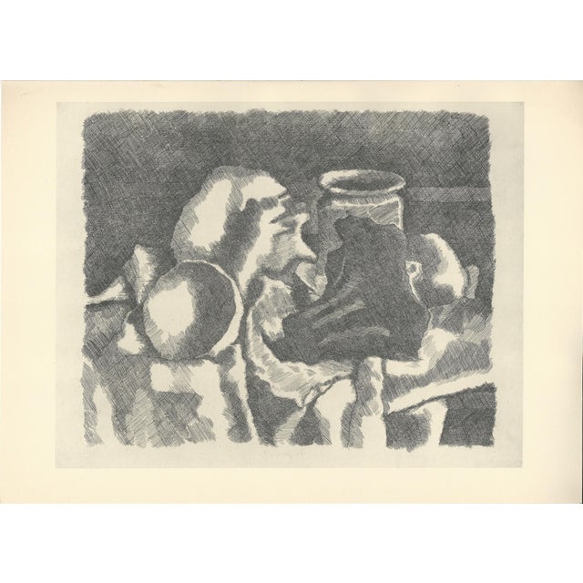 Giorgio Morandi, Still Life with Drapery, 1931-1957, Lithograph For Sale - Image 7 of 7