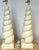 1980s Hollywood Regency Spiral Seashell Form Plaster Table Lamps - a Pair For Sale - Image 11 of 15