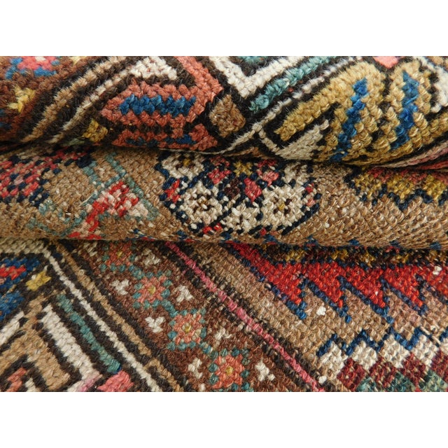 Antique Persian Kurdish Runner Rug. 2'6"x 6'2" For Sale - Image 14 of 17