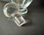 Handblown Clear Glass Perfume Bottle, Cruet or Vase For Sale - Image 4 of 7