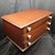 This charming vintage 3-drawer miniature spool chest features a clean, classic tabletop profile crafted from beautifully...