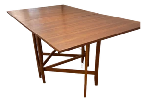 Mid Century 1960's Bendt Winge Teak Dining Table Norway