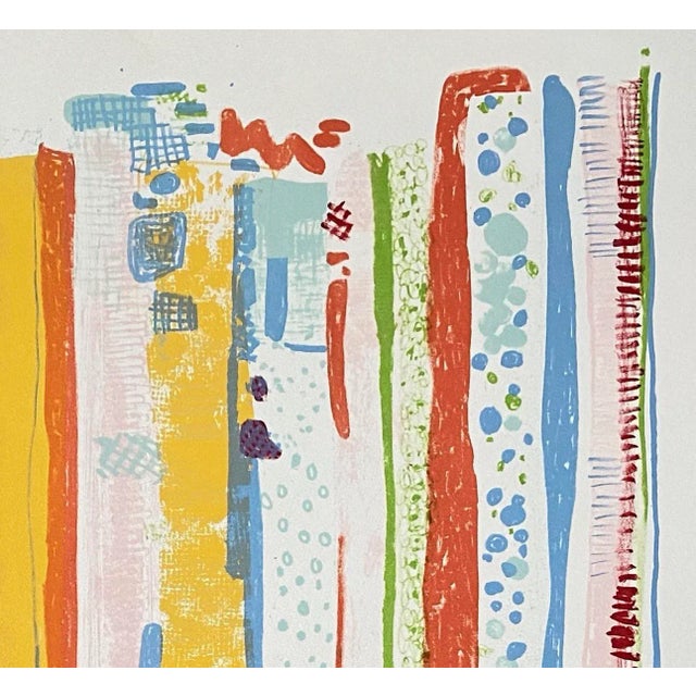 In 1963, the geography of Natkin’s paintings began to take on a different look. The tangent vertical structures of the...