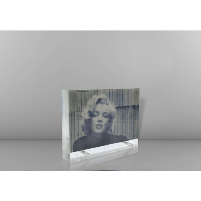 A stylish, elegant, modern photo display frame in an original 1970s vintage style. It consists of two high-quality acrylic...