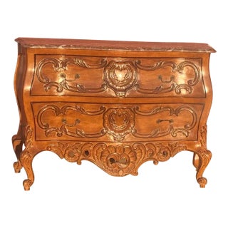 Vintage Widdicomb Bombe Style Chest For Sale