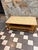 Mid-Century Modern Vintage Bamboo Coffee Table With Formica Top and Wood Shelf For Sale - Image 3 of 7