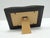Brown & Gold Tone Coconut Shell Decorative Picture Frame For Sale - Image 4 of 4