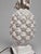 White Vintage Italian Mid Century White Glazed Pineapple Form Ceramic Table Lamp For Sale - Image 8 of 10