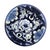 1980s Talavera Hand Painted Cobalt Blue Serving Bowl Set Mexico 3 Piece 10.5" For Sale - Image 9 of 18