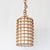 Italian 1960s Italian Rattan Pendant Light For Sale - Image 3 of 11