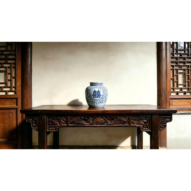 W-18cm,H-23cm Experience the beauty and elegance of Chinese history with our Chinese Vintage Porcelain Handcrafted with...