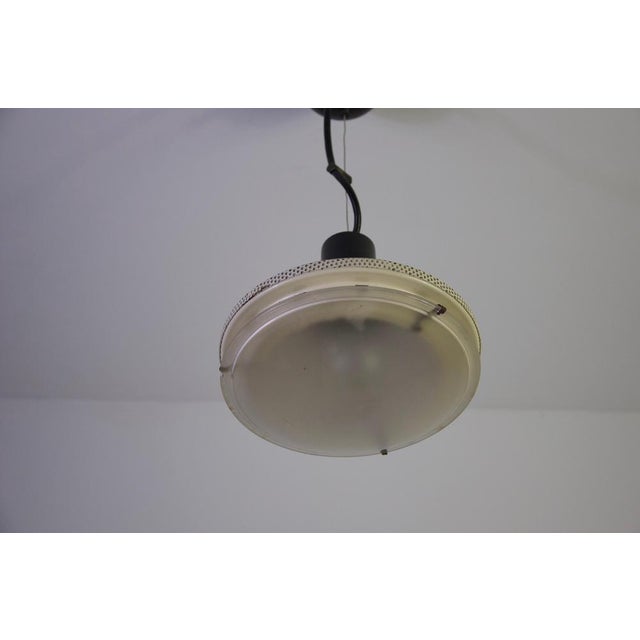 Italian White Pendant Lamp, 1970s For Sale - Image 6 of 10