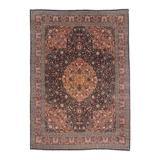 Vintage Pakistani Tabriz Rug, 09'02 X 13'00 For Sale