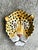 Vintage Italian Glazed Ceramic Cheetah Plate For Sale In West Palm - Image 6 of 9