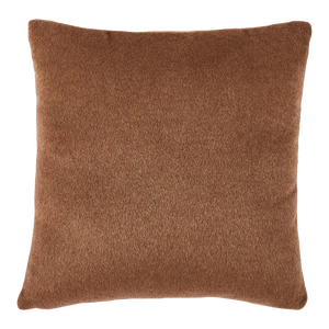 Schumacher Dixon Mohair 18" Pillow in Vicuna