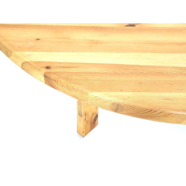 Large Model RW152 Round Dining Table in Pine by Roland Wilhelmsson for Karl Andersson & Söner, 1970s, in Good conditions....