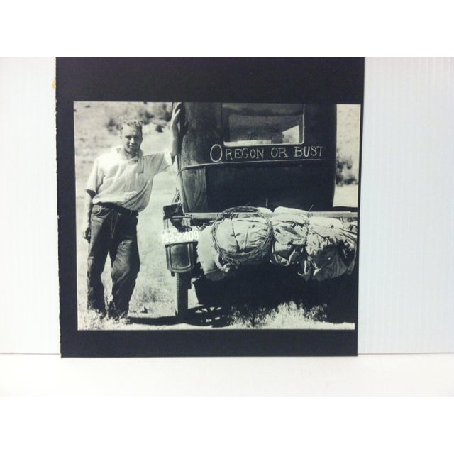 1967 "Oregon or Bust" Print of a Great Amercan Photograph Chairish
