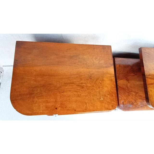 Bedside Tables by Jindřich Halabala for Up Závody, 1940s, Set of 2 For Sale - Image 6 of 18