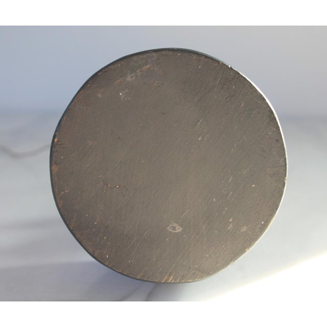 Vintage Metal Sculpture of Girl Flying Copper Kite For Sale - Image 12 of 12