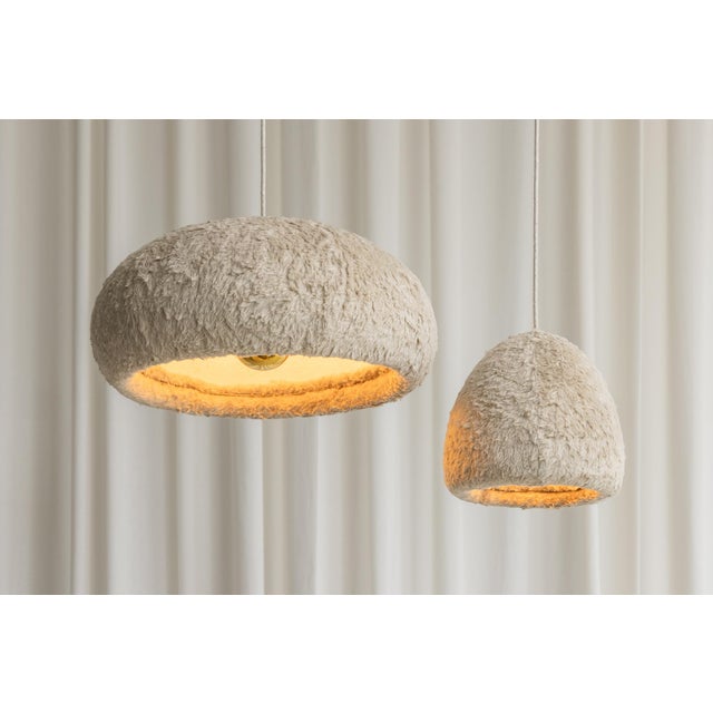 Contemporary Porcini Mushroom Pendant Light by Bart Schilder For Sale - Image 3 of 4