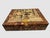 Traditional Handmade Genuine Leather Jewelry Box – Gold Embossed Pharaoh Design, Luxury Box For Sale - Image 3 of 9