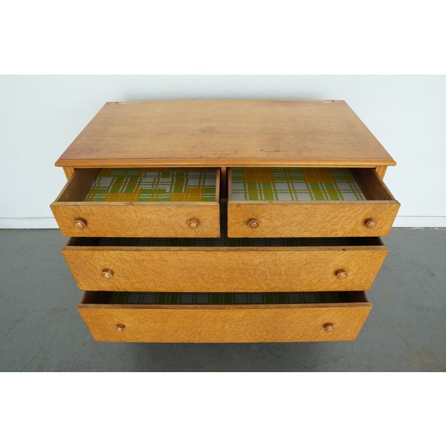 Vintage Warren Furniture Co. 4-Drawer Dresser For Sale - Image 9 of 17