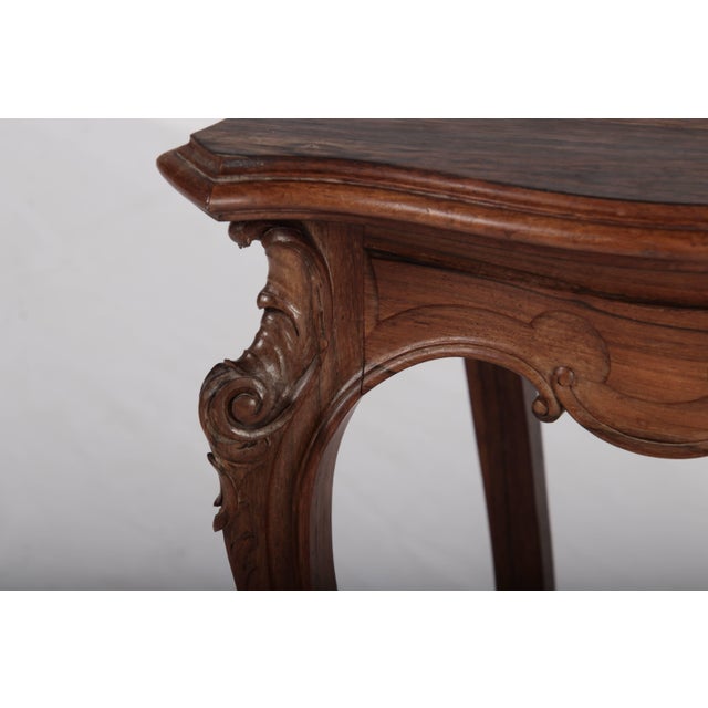 Small Antique Side Table, 1910 For Sale - Image 9 of 16