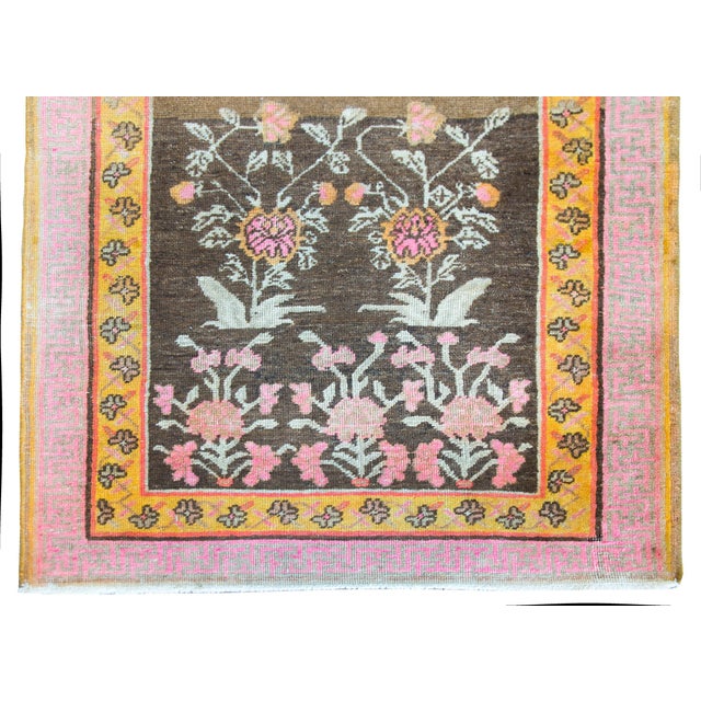 Early 20th Century Central Asian Khotan Rug For Sale - Image 13 of 13