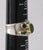Metal 1990s Sterling Cigar Band Ring With Green Gemstones, Size 7.25 For Sale - Image 7 of 9