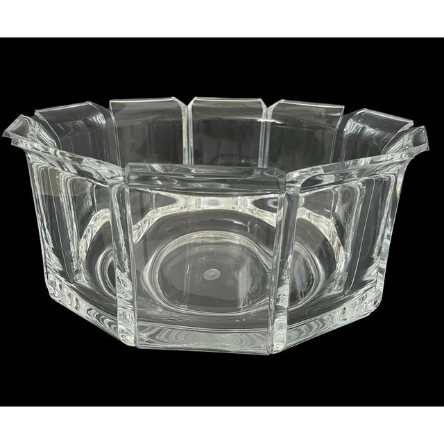 Vintage Lucite William Bounds Grainware Regal Large 12” Serving Salad Bowl MCM For Sale In San Francisco - Image 6 of 8