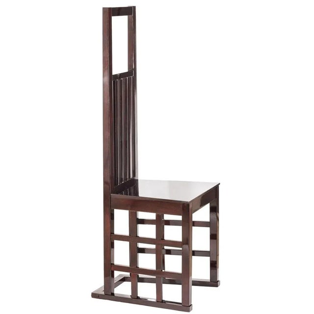 1900 - 1909 Art Nouveau Viennese Chair by Josef Hoffmann, 1902 For Sale - Image 5 of 10