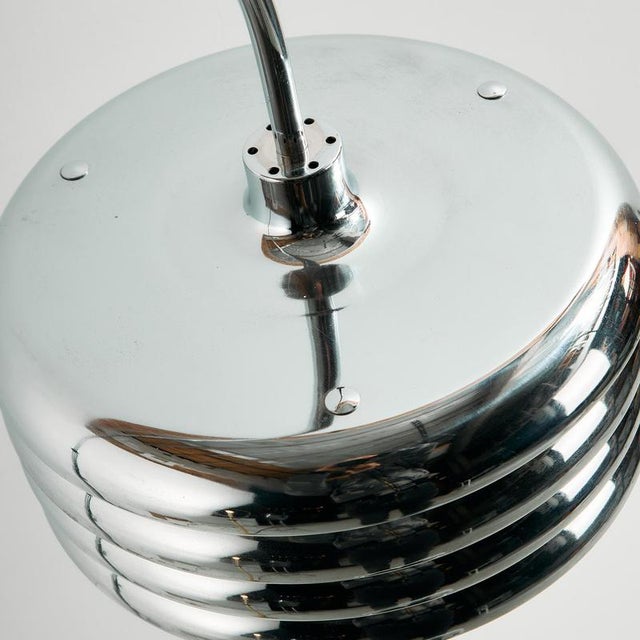 Metal Hungarian Floor Lamp by Tamás Borsfay For Sale - Image 7 of 17