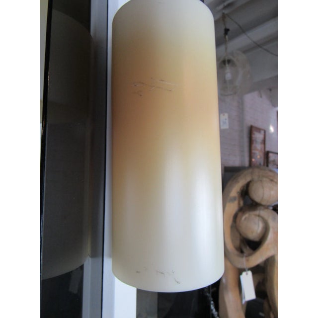 Dark Gray Incredible Geometric Pendant For Sale - Image 8 of 10