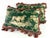 Kelly Green Handsome Schumacher Tasseled Hunting Dog Toile Pillows/Pair For Sale - Image 8 of 8