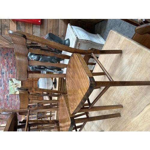 Brown Henri Julien Bistro Chairs, Set of 20 For Sale - Image 8 of 9