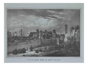 Roman Temples, Print, Early 20th-Century, Set of 6