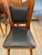 Italian Wooden Chairs in Leather and Brass, 1950s, Set of 6 For Sale - Image 3 of 18