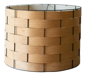 West Elm Oversized Bentwood Pendant Drum Shade