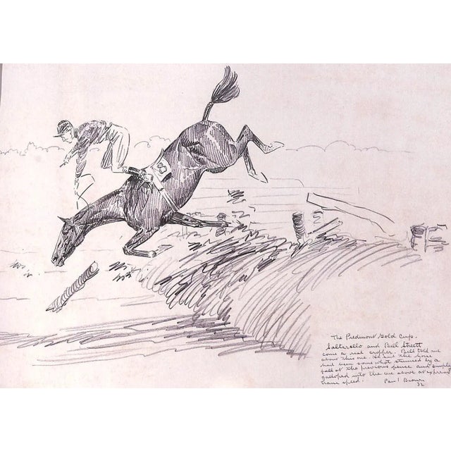 "Inaugural Llangollen Race Meeting" 1931 Ours, Dorothy [Essay By] Sketches by Paul Brown For Sale - Image 4 of 18