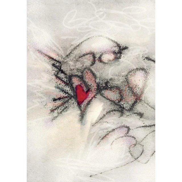 "Tiny Fairy Heart" signed by the artist, Roberta Ann Busard, is a numbered fine art giclee print, edition of 125. Size,...