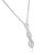 Contemporary Contemporary Diamond 18k White Gold Pendant Necklace For Sale - Image 3 of 7