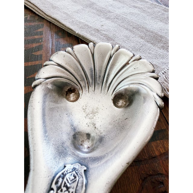 Reed & Barton Antique Silver Plated Davenport Hotel Nut Dish For Sale - Image 4 of 5