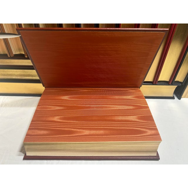 1970s Vintage Franklin Library, Pulitzer Prize Classics Collection, Leather Books - Set of 22 Books For Sale - Image 4 of 12