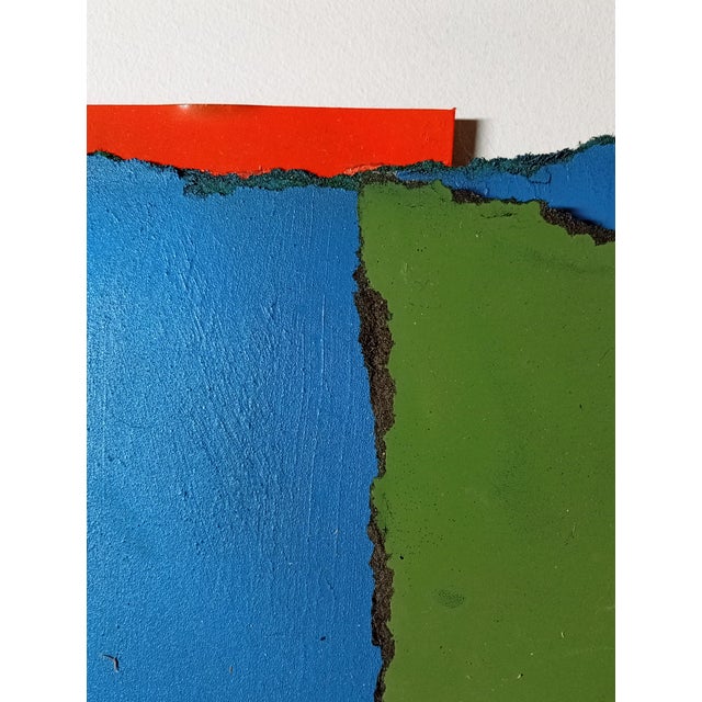 Contemporary Abstract Aerosol on Assembled Masonite (Isorel) "Untitled 179" by Andre Debono For Sale - Image 6 of 7
